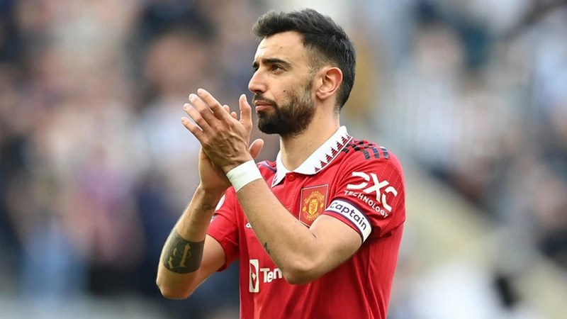 Đội trưởng Bruno Fernandes của Manchester United 2023-2024